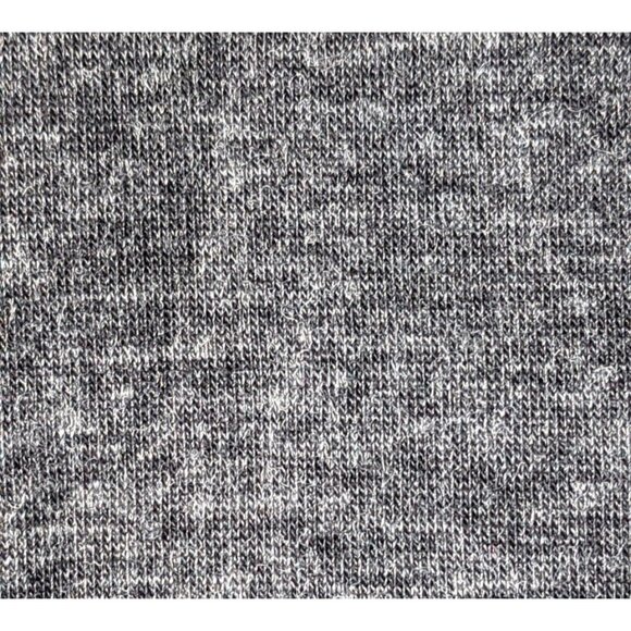 Brushed Jersey Knit Fabric Cut 70 * 90 In ( 1.9 yd* 2.5 yd) Gray Melange Stretch - Picture 3 of 5